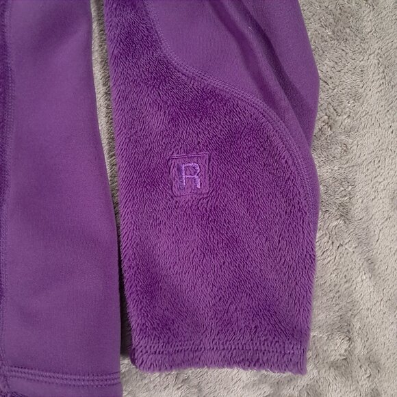 Patagonia R2 Fleece Jacket Women Medium Purple Full Zip Pockets 25146 - Picture 5 of 9